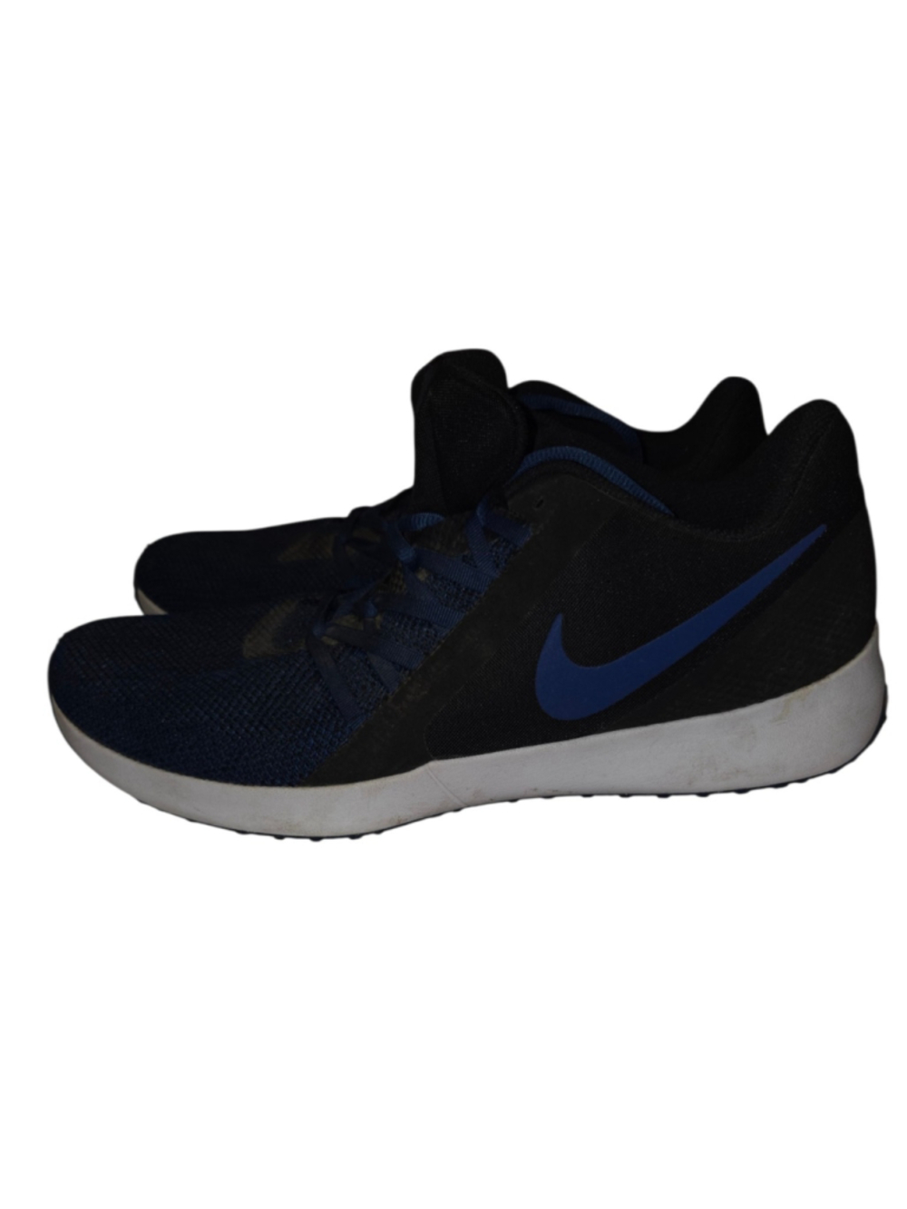 Nike Mens SZ 13 Varsity Complete Athletic Sneakers AA7064-004 Blue Black